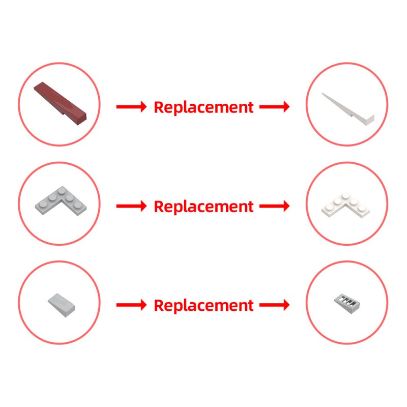 GOBRICKS MOC 227119 British Airways 777-300er - YWOBB
