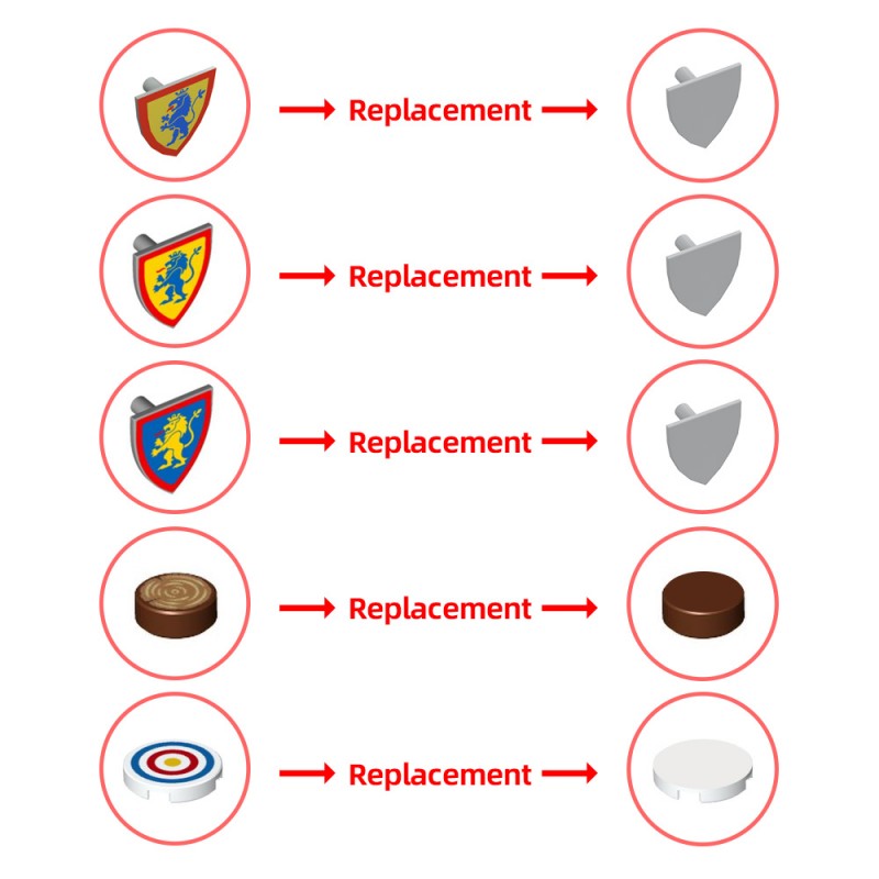 GOBRICKS MOC 212374 Archer's Rest Castle Series No. 1 - YWOBB