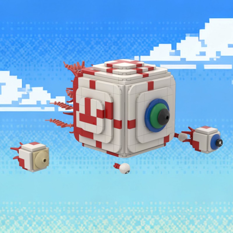 GOBRICKS MOC 222448 Eye of Cthulhu First form - YWOBB