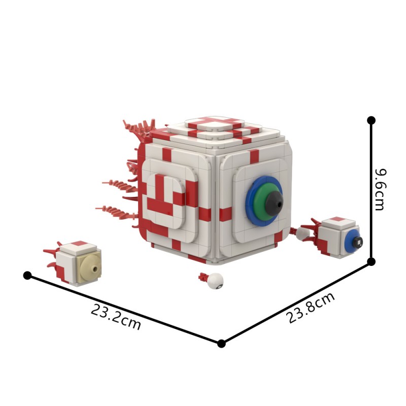 GOBRICKS MOC 222448 Eye of Cthulhu First form - YWOBB