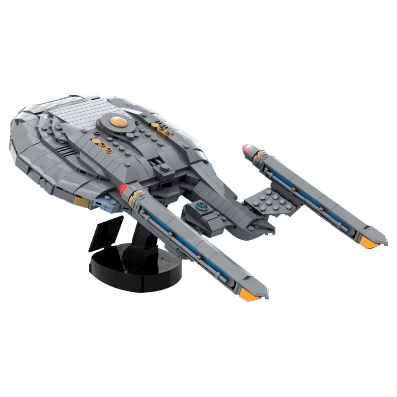 GOBRICKS MOC 226249 Enterprise (NX-01) Midi Scale — Star Trek: Enterprise - YWOBB
