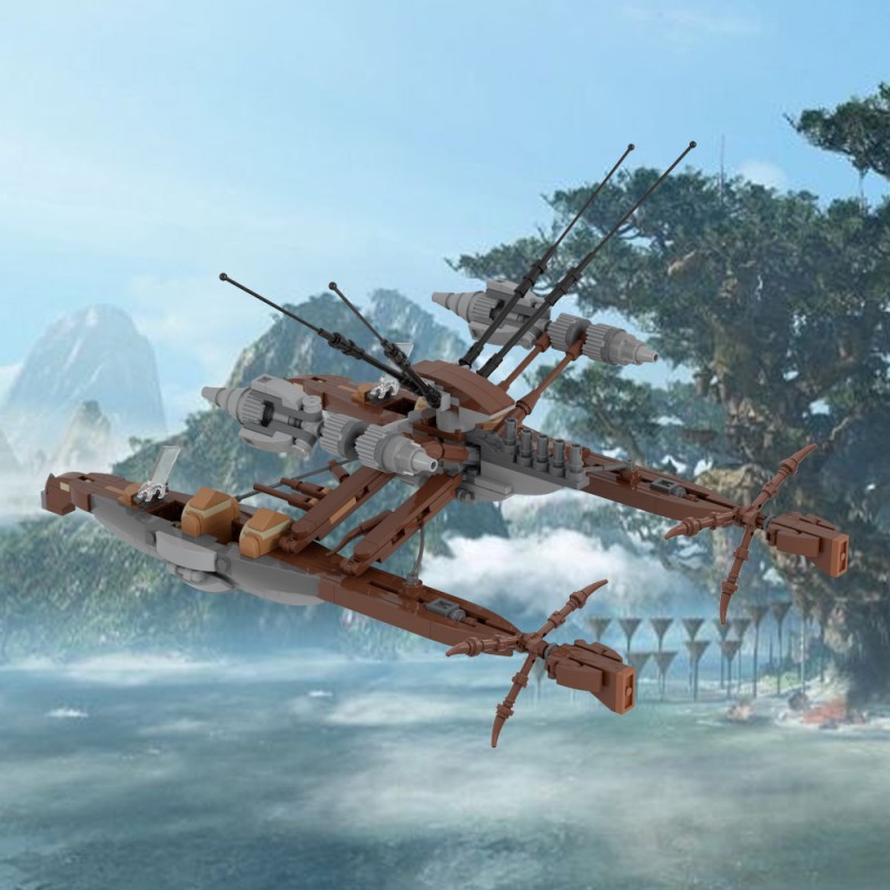 GOBRICKS MOC 231167 Wookie Catamaran - YWOBB