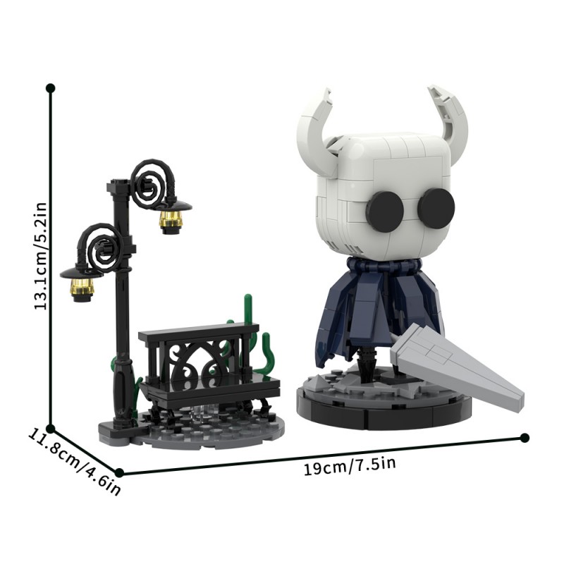 GOBRICKS MOC S0063Y01 The Hollow Knight The Knight - YWOBB
