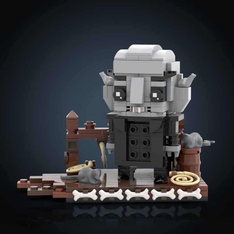GOBRICKS MOC A2441 Nosferatu - YWOBB