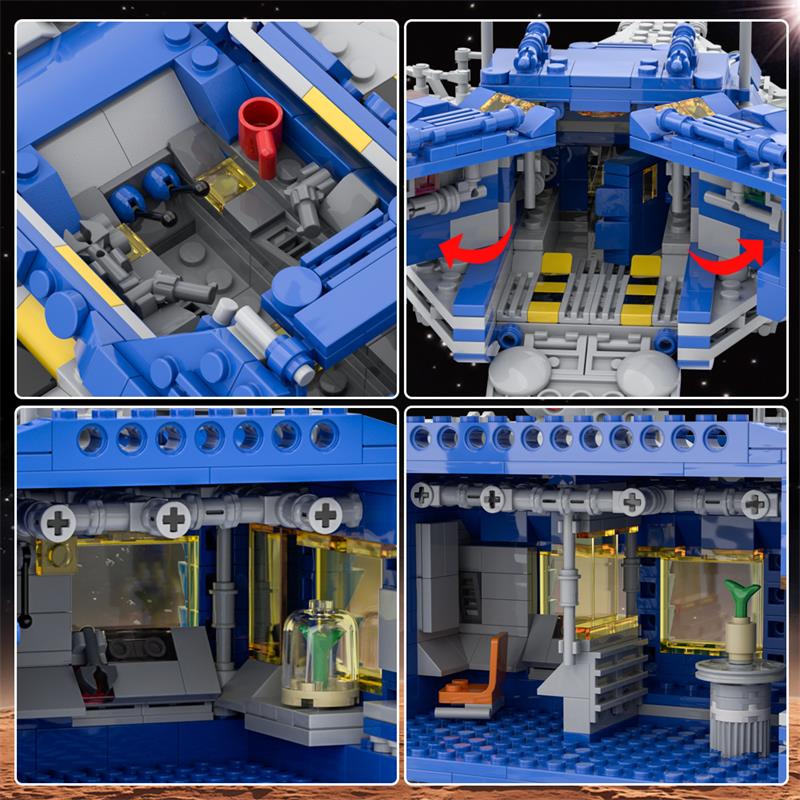 GOBRICKS MOC A2127 LL928 Comes Home Complete - YWOBB