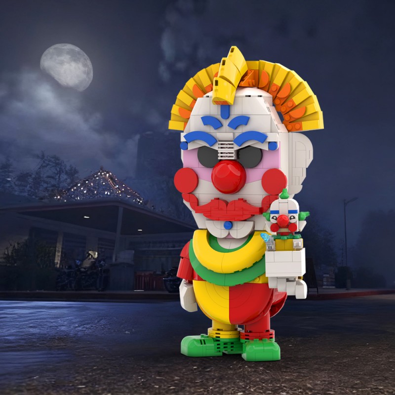 GOBRICKS MOC A2461 Cosmic Slaughter Clown - YWOBB