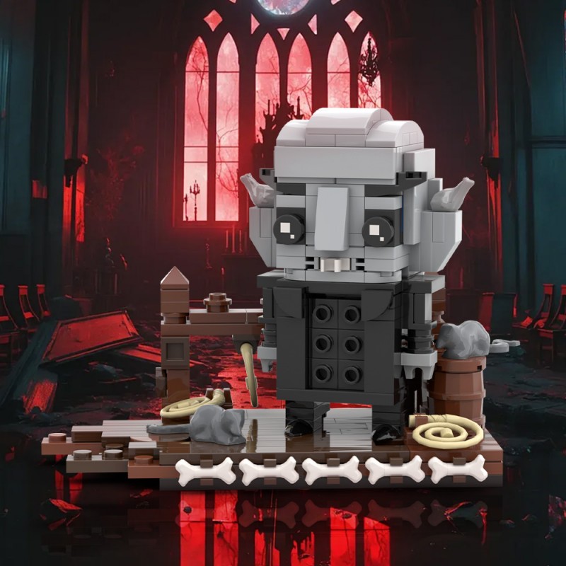 GOBRICKS MOC A2441 Nosferatu - YWOBB
