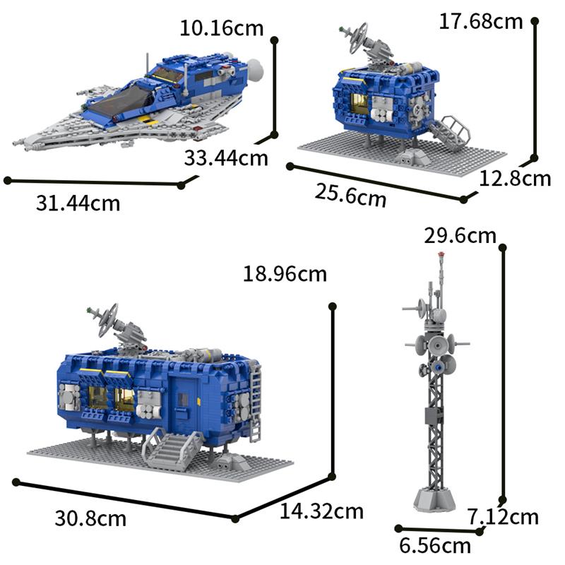 GOBRICKS MOC A2127 LL928 Comes Home Complete - YWOBB