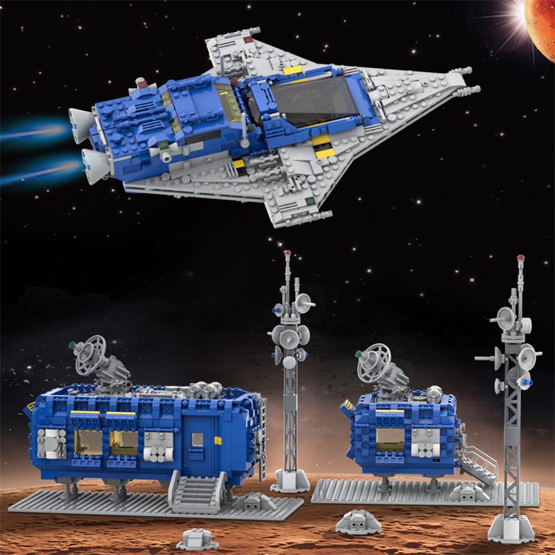 GOBRICKS MOC A2127 LL928 Comes Home Complete - YWOBB