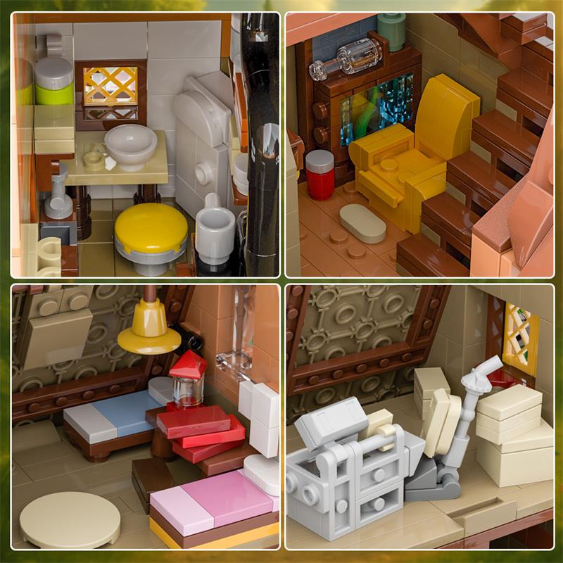 GOBRICKS MOC 204276 The Mystery Shack - YWOBB