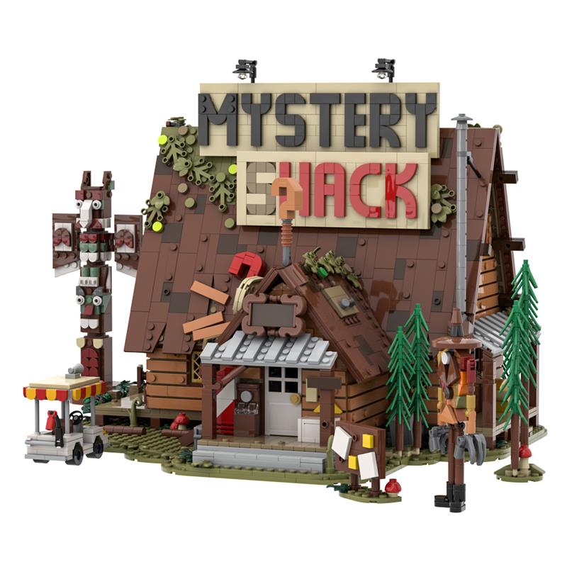 GOBRICKS MOC 204276 The Mystery Shack - YWOBB