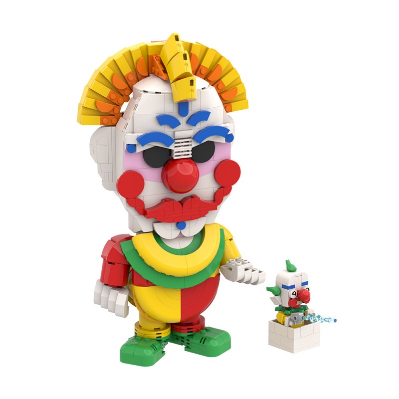 GOBRICKS MOC A2461 Cosmic Slaughter Clown - YWOBB