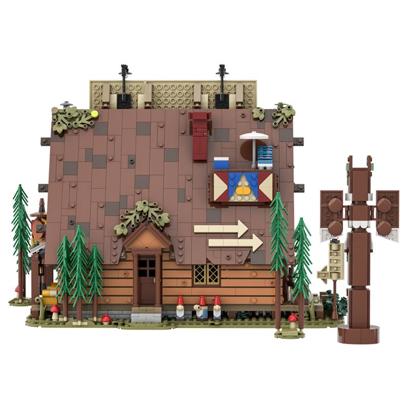 GOBRICKS MOC 204276 The Mystery Shack - YWOBB