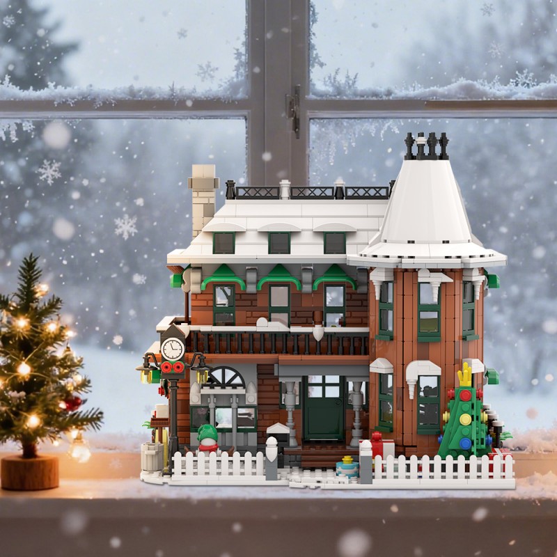 GOBRICKS MOC S0061 It's a Wonderful Life - YWOBB