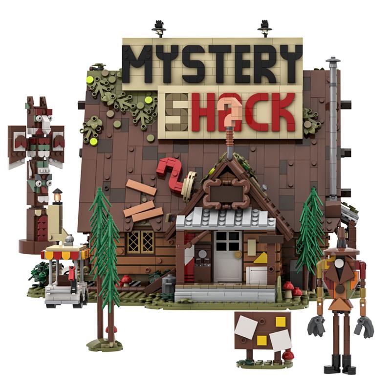 GOBRICKS MOC 204276 The Mystery Shack - YWOBB