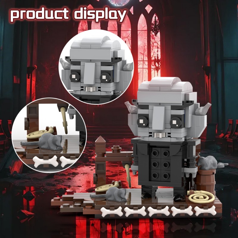 GOBRICKS MOC A2441 Nosferatu - YWOBB