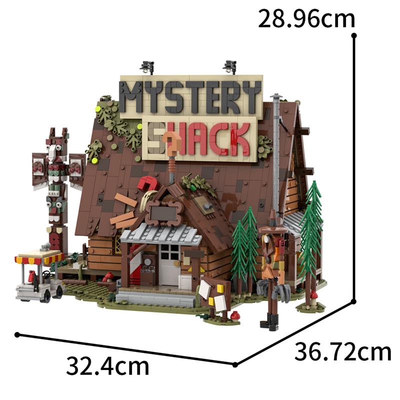 GOBRICKS MOC 204276 The Mystery Shack - YWOBB