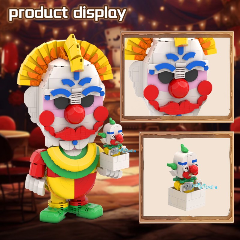 GOBRICKS MOC A2461 Cosmic Slaughter Clown - YWOBB