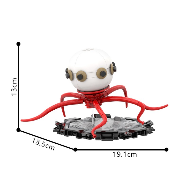 GOBRICKS MOC S0072 Eyeball Alien - YWOBB