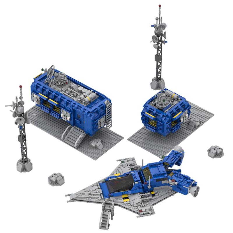 GOBRICKS MOC A2127 LL928 Comes Home Complete - YWOBB