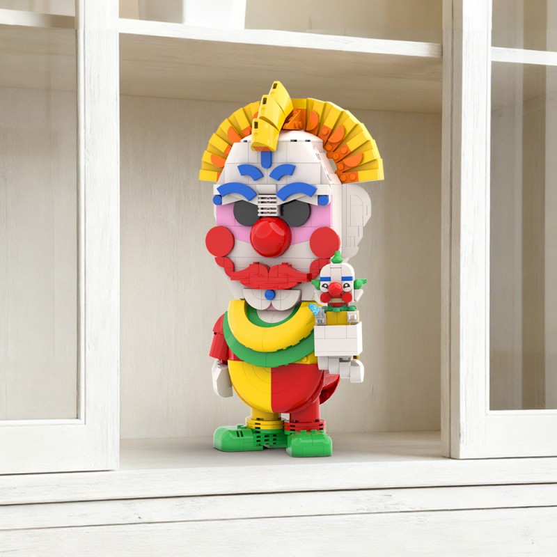 GOBRICKS MOC A2461 Cosmic Slaughter Clown - YWOBB