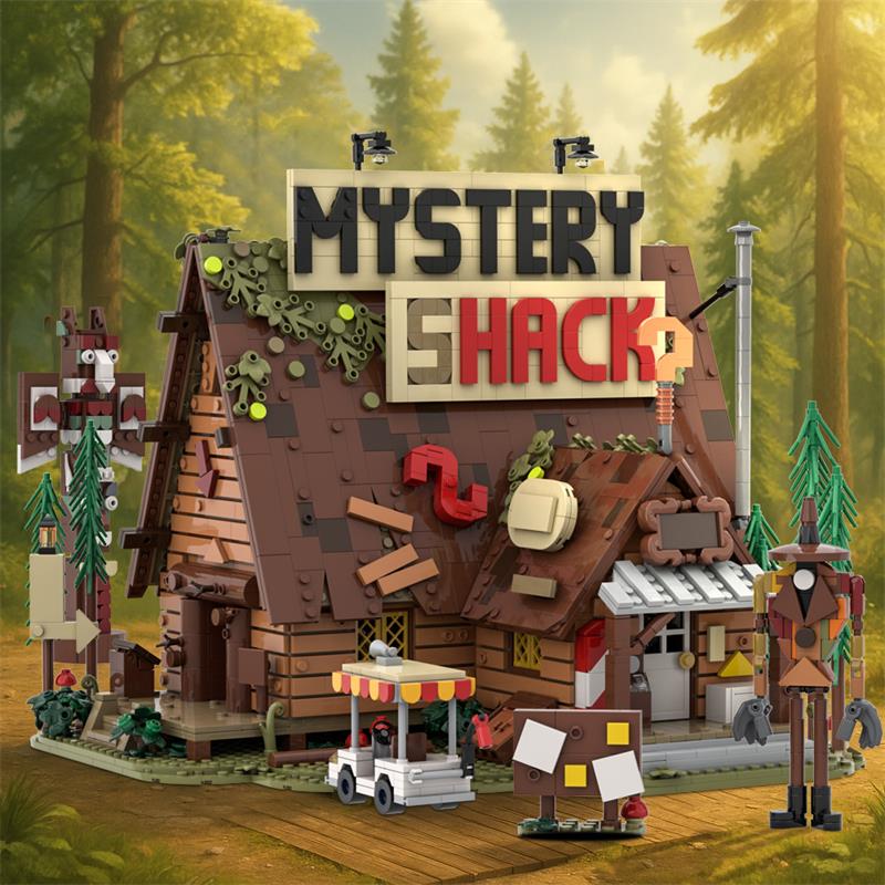GOBRICKS MOC 204276 The Mystery Shack - YWOBB