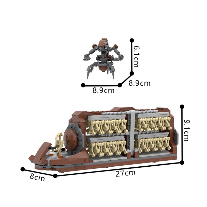 GOBRICKS MOC A2419 MTT - YWOBB