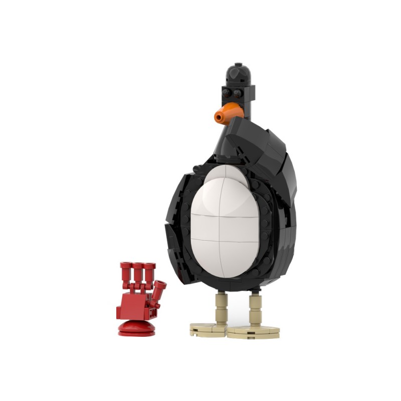 GOBRICKS MOC 211376 Feathers Mcgraw Wallace and Gromit - YWOBB