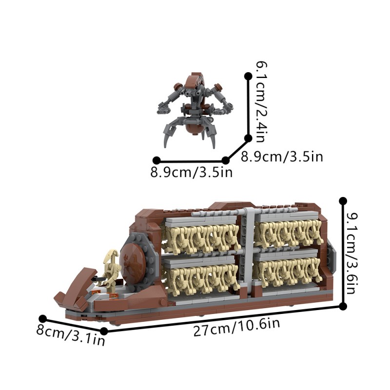 GOBRICKS MOC A2419 MTT - YWOBB