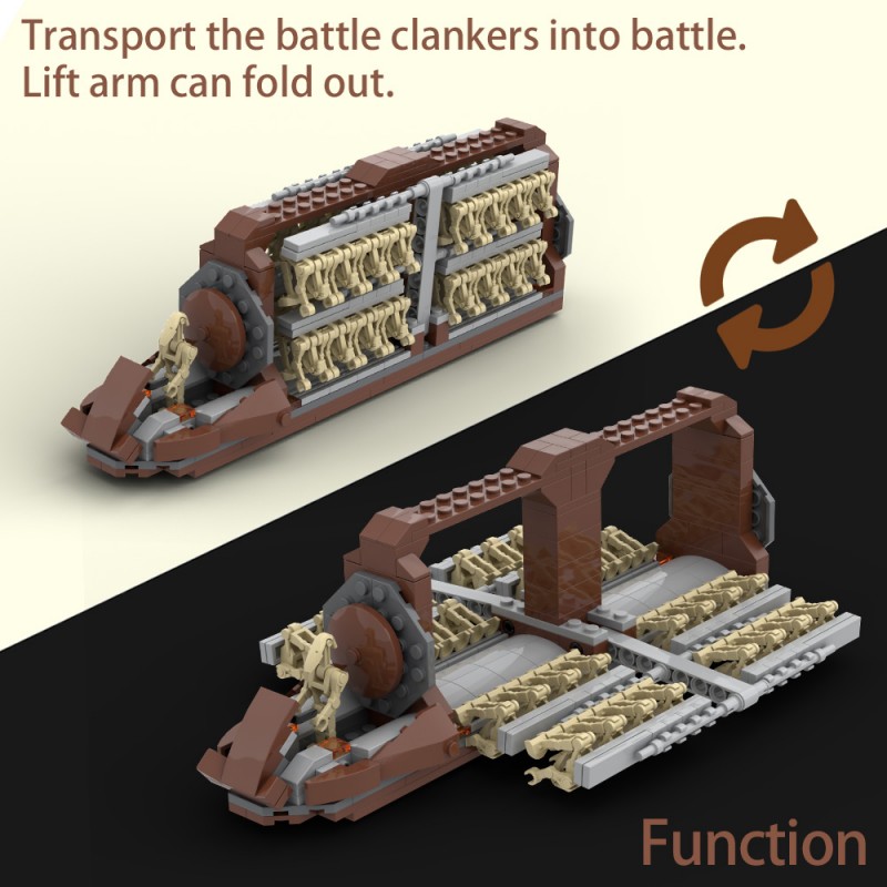 GOBRICKS MOC A2419 MTT - YWOBB