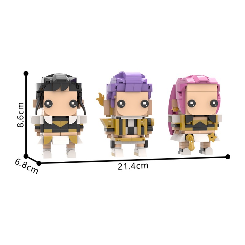 GOBRICKS MOC S0075 KPop Demon Hunters - YWOBB