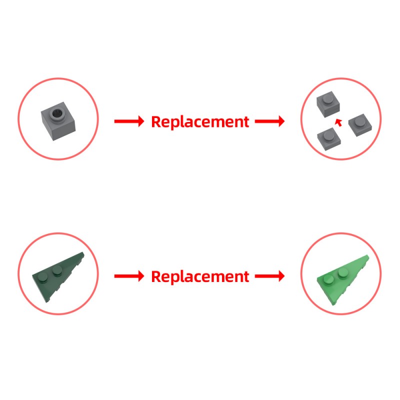 GOBRICKS MOC 227861 Speed Champions Formula 1 Display Stand - YWOBB