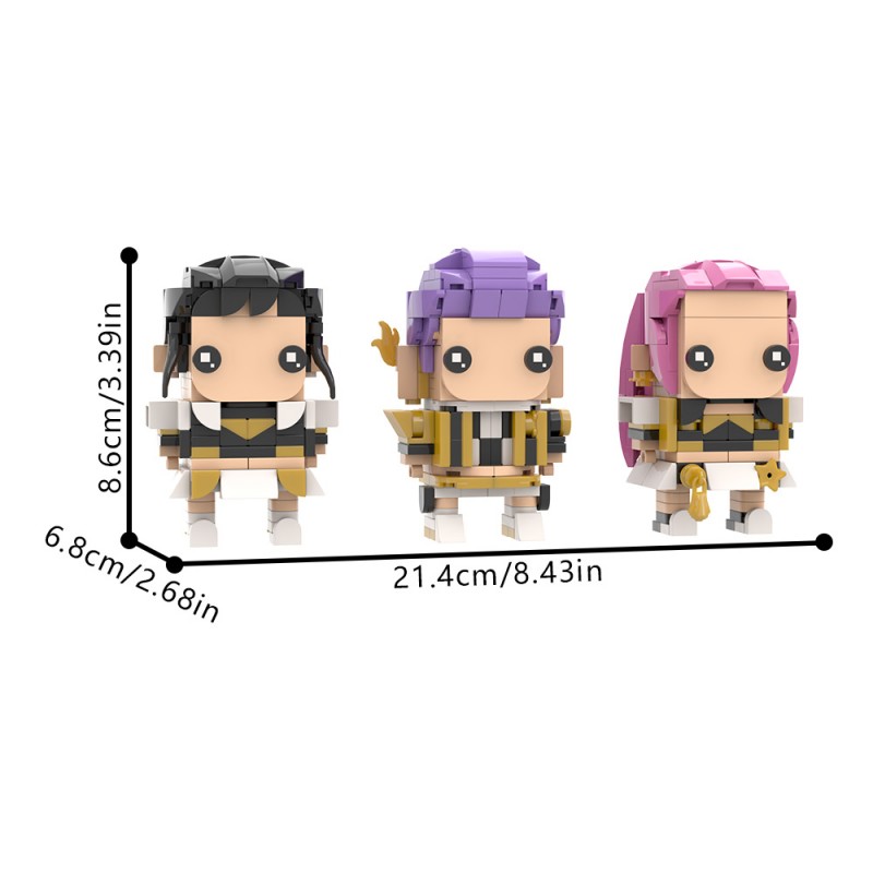 GOBRICKS MOC S0075 KPop Demon Hunters - YWOBB