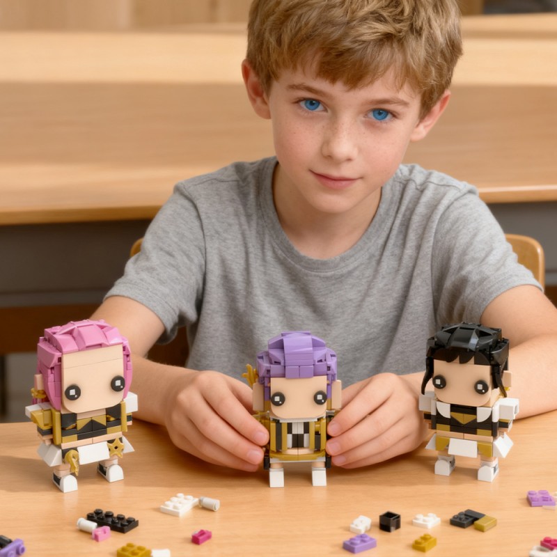 GOBRICKS MOC S0075 KPop Demon Hunters - YWOBB