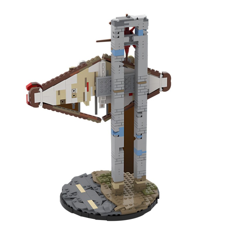 GOBRICKS MOC 232518 New Vegas Sign Fallout New Vegas - YWOBB