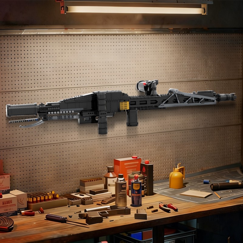 GOBRICKS MOC S0042 Aliens M56 Smartgun - YWOBB