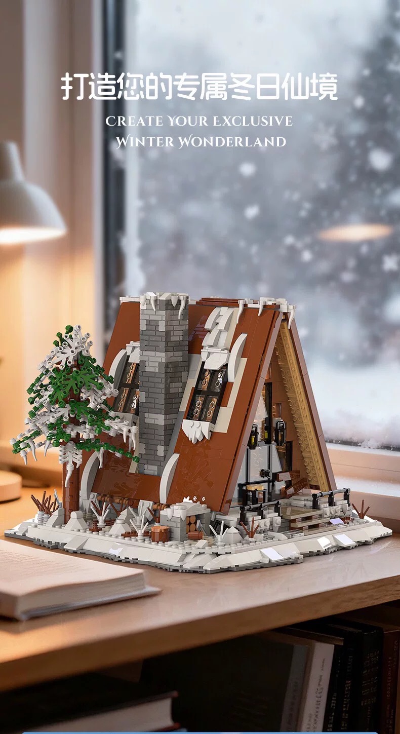 Xbert 66151 A-FRAME SNOW CABIN - YWOBB