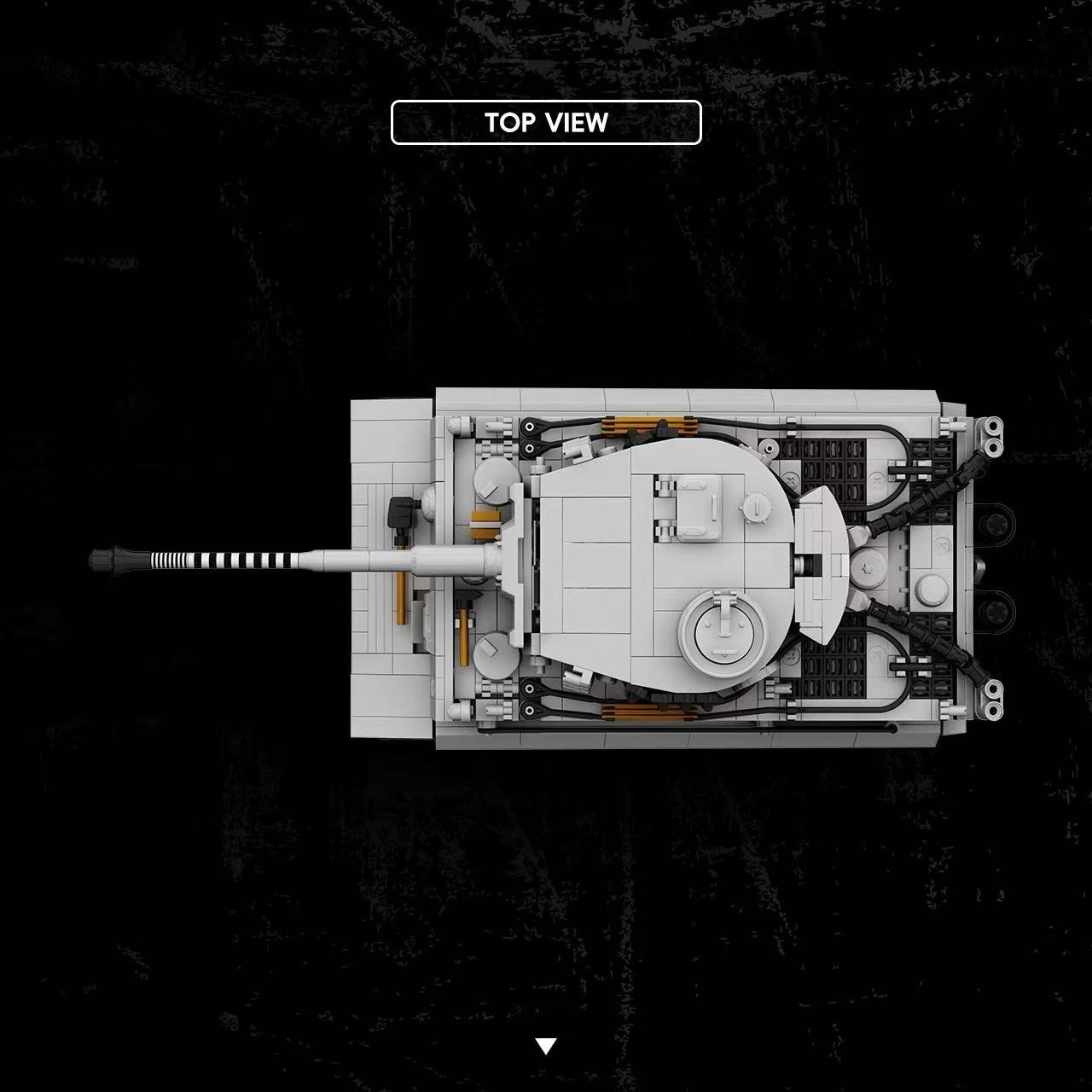 TK2 8001 PANZER VI TIGER S04 Tank - YWOBB