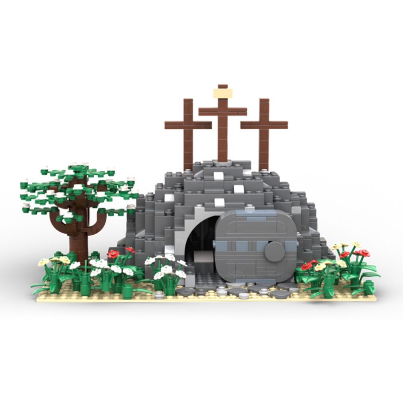GOBRICKS MOC 228495 Empty Tomb - YWOBB