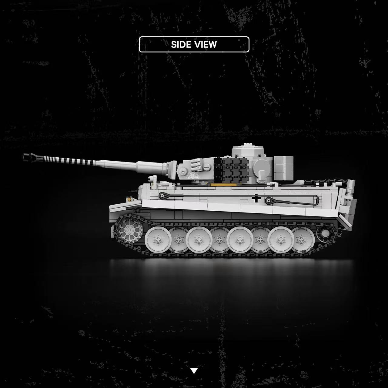 TK2 8001 PANZER VI TIGER S04 Tank - YWOBB