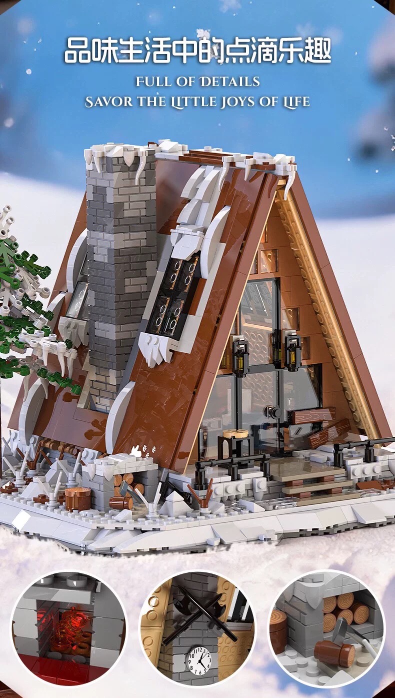 Xbert 66151 A-FRAME SNOW CABIN - YWOBB