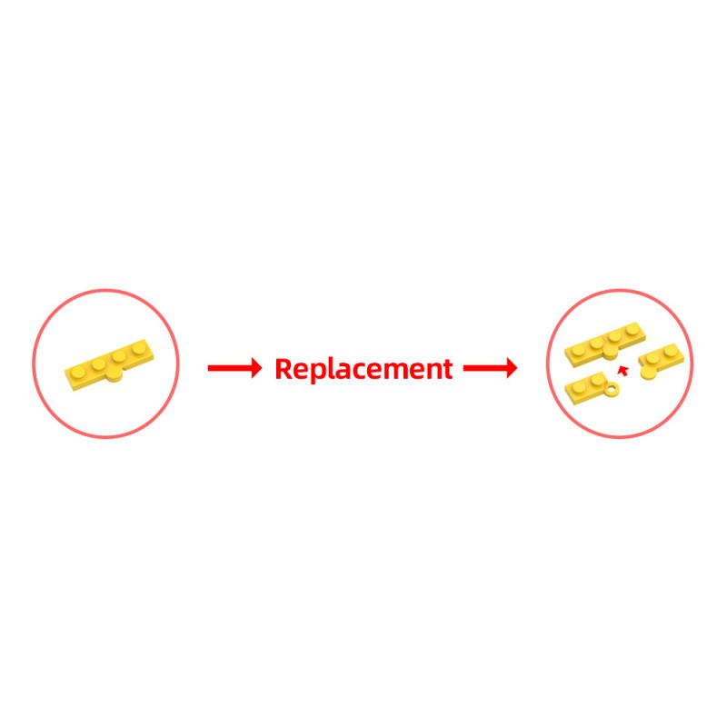 GOBRICKS MOC 229479 Saxophone - YWOBB