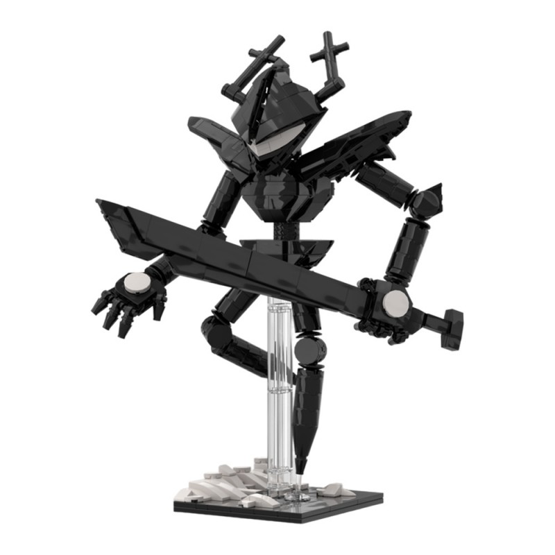 GOBRICKS MOC 231847 The Roaring Knight Deltarune - YWOBB