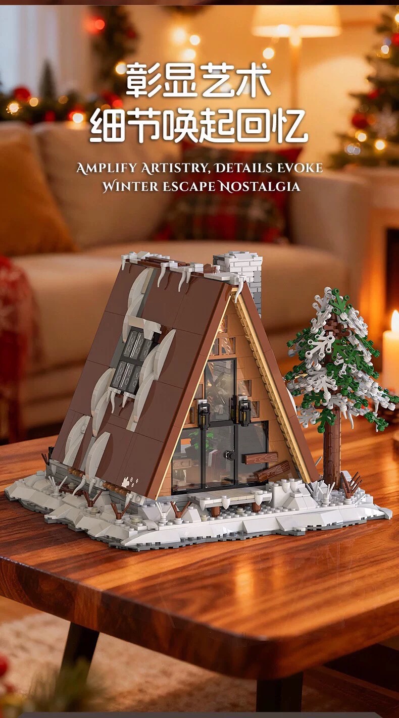 Xbert 66151 A-FRAME SNOW CABIN - YWOBB