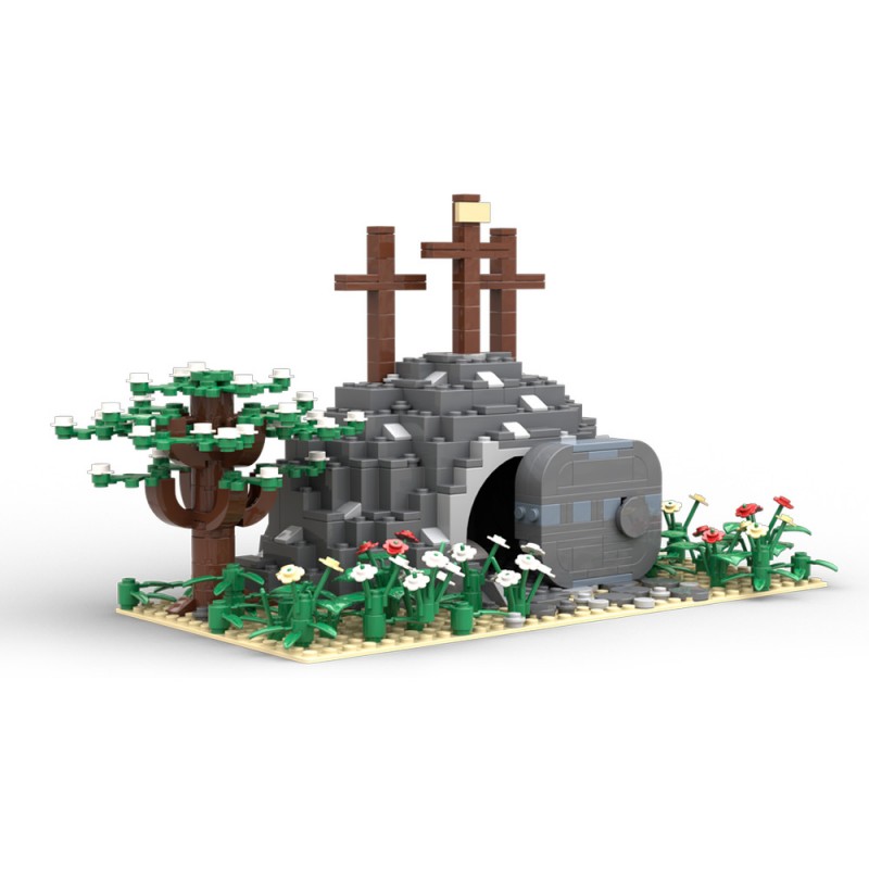 GOBRICKS MOC 228495 Empty Tomb - YWOBB