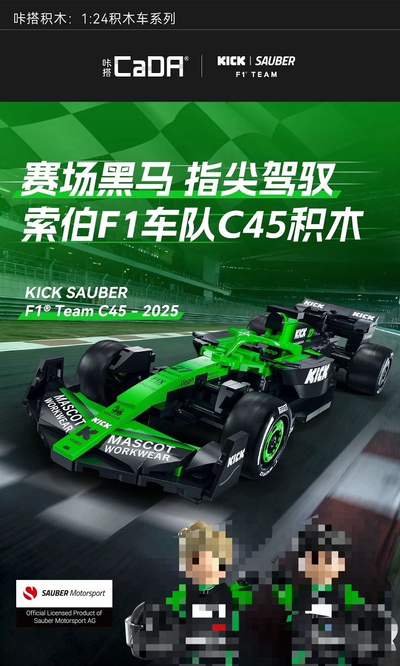 CADA C55082 KICK Sauber F1 Team C45 - YWOBB