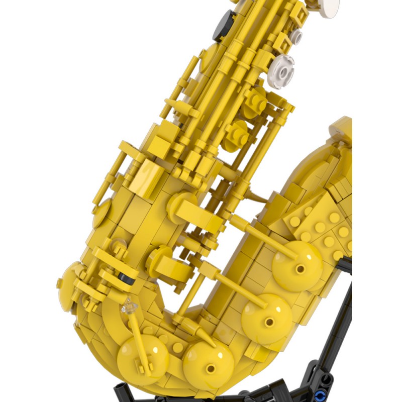 GOBRICKS MOC 229479 Saxophone - YWOBB