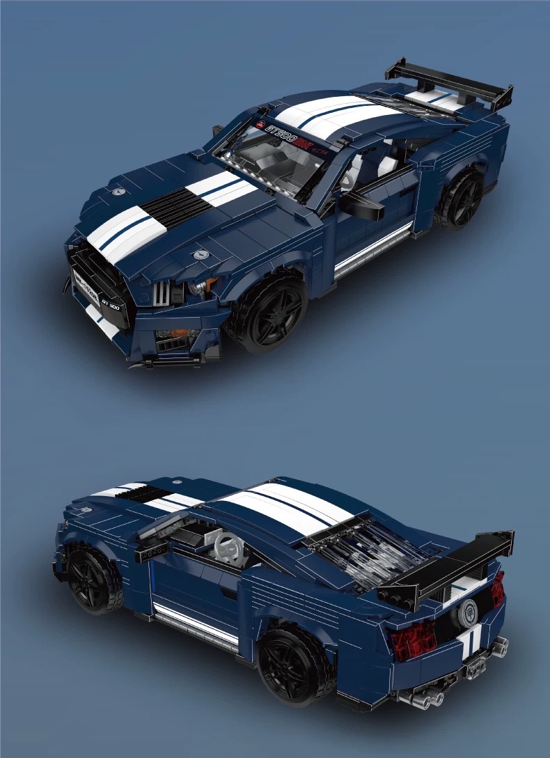 Mould King 10208 Mustang Shelby GT500 - YWOBB