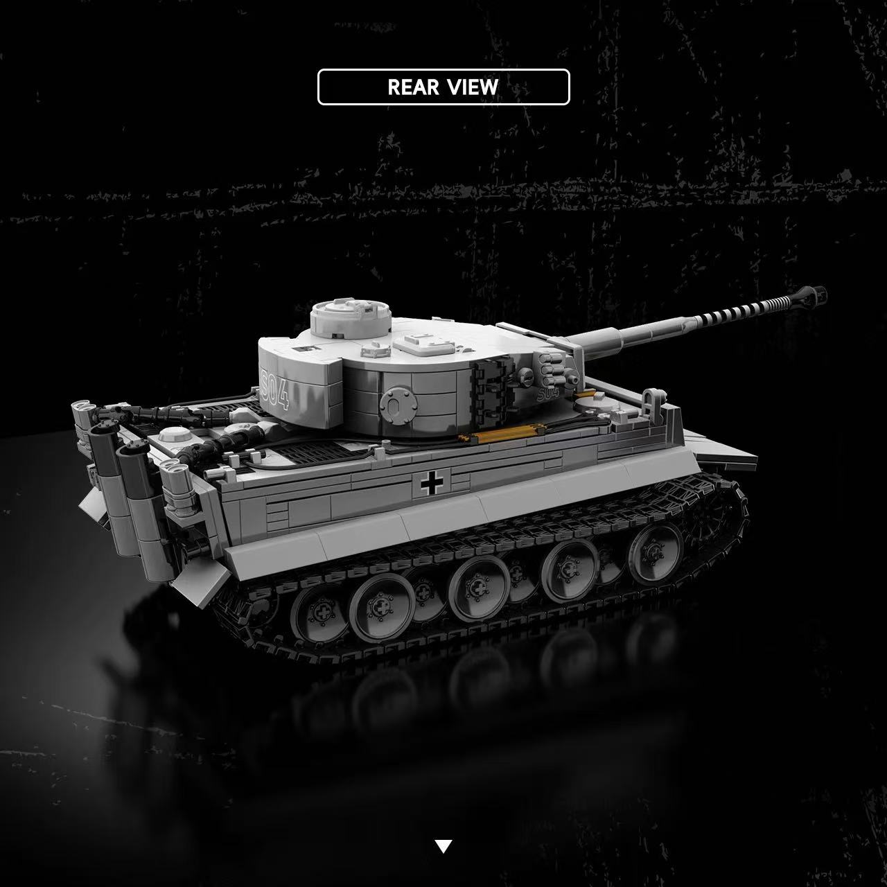 TK2 8001 PANZER VI TIGER S04 Tank - YWOBB