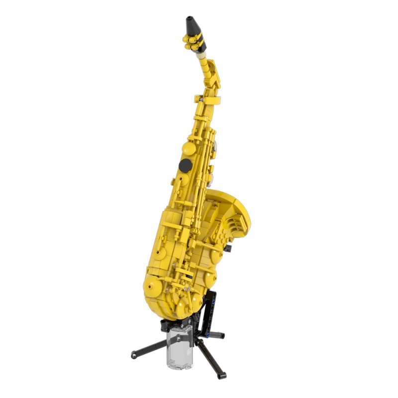 GOBRICKS MOC 229479 Saxophone - YWOBB